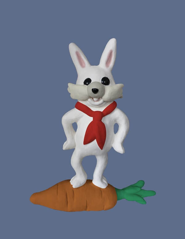 Hình nền cà rốt với nụ cười tươi tắn