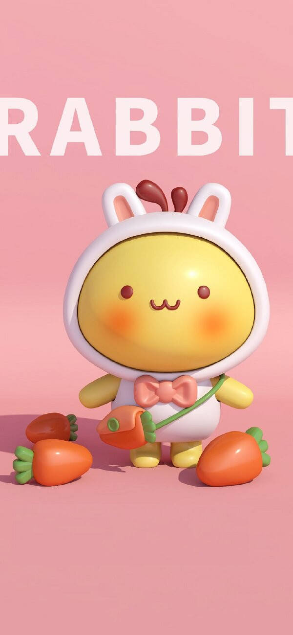 Hình nền cà rốt đôi bạn thân