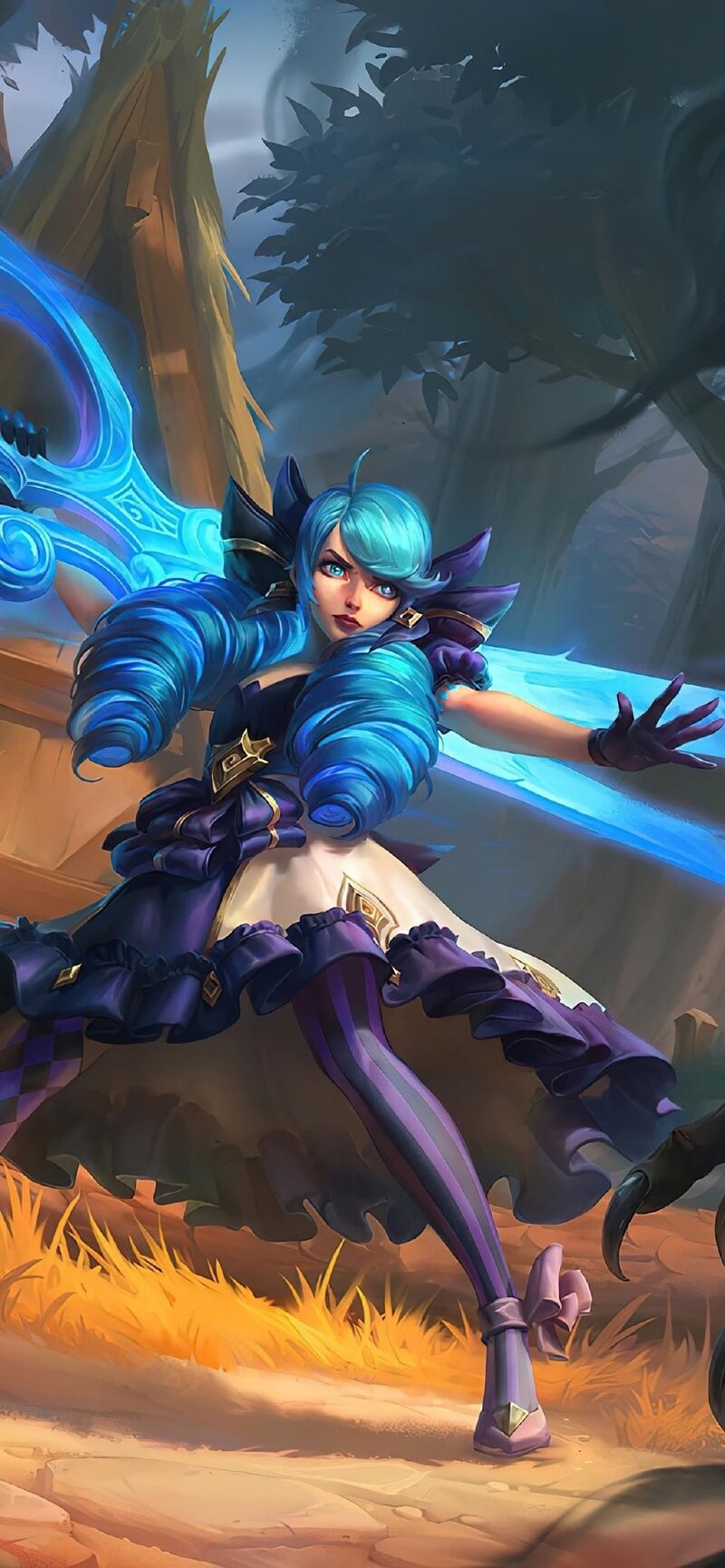 Hình nền game 4K phong cách cyberpunk futuristic cho điện thoại