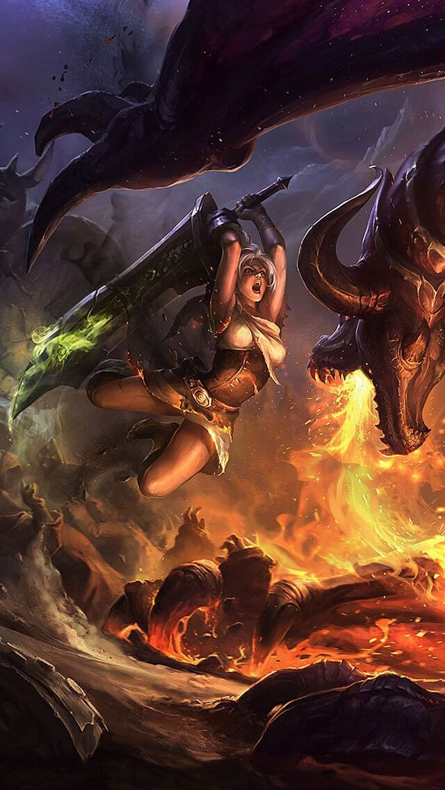 Hình nền game 4K chiến binh dũng mãnh cho điện thoại