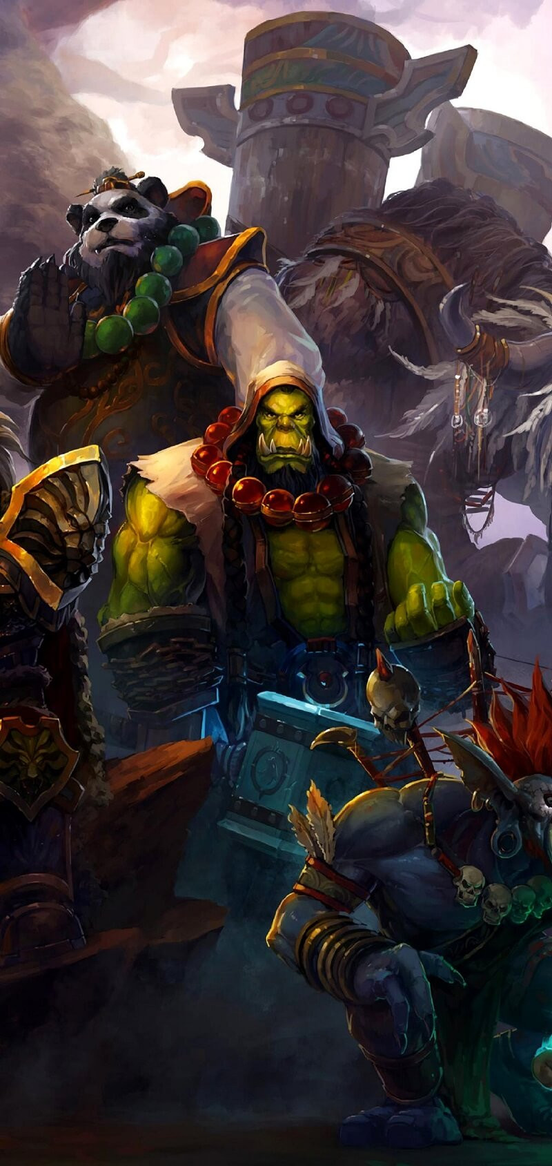 Hình nền game 4K robot chiến đấu hiện đại cho điện thoại