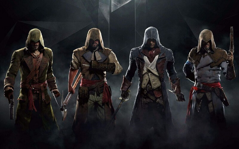 Hình nền máy tính gaming thế giới ảo kỳ bí