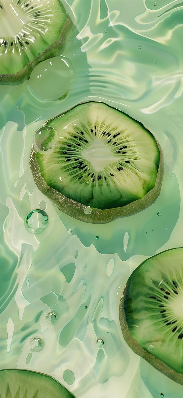 Hình nền kiwi và chanh