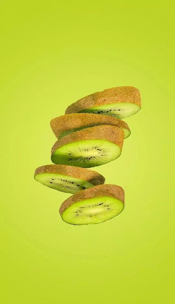 Hình nền kiwi cắt lát