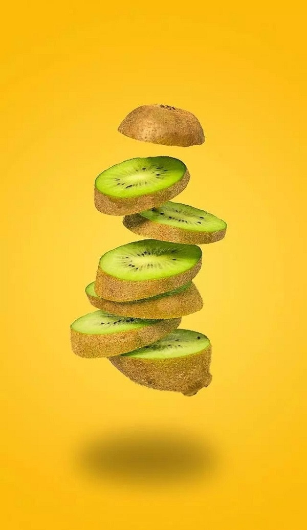Hình nền kiwi bổ đôi