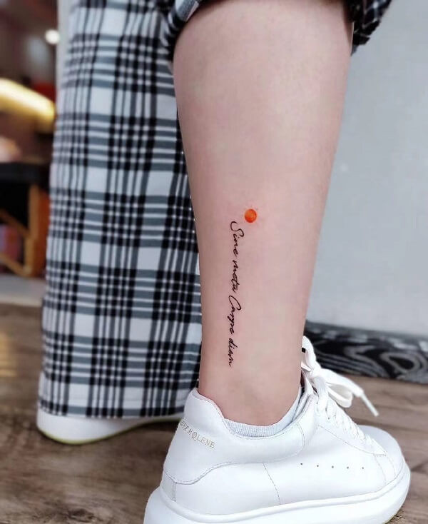 Hình xăm chữ ý nghĩa