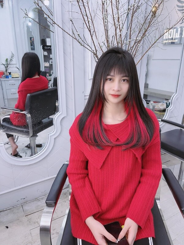 nhuộm tóc highlight sau gáy 4